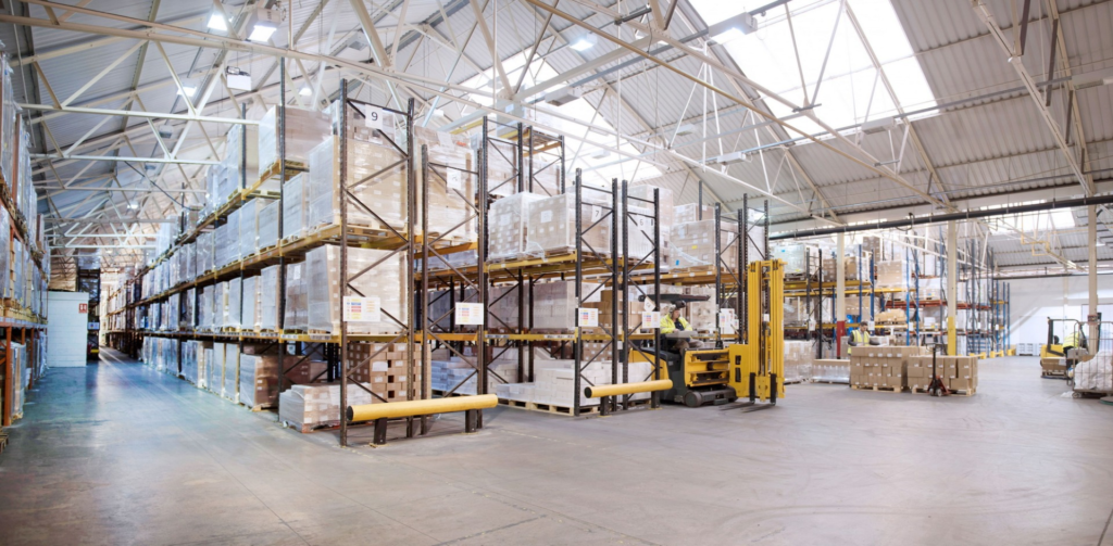 Fulfill360 Warehousing inside warehouse